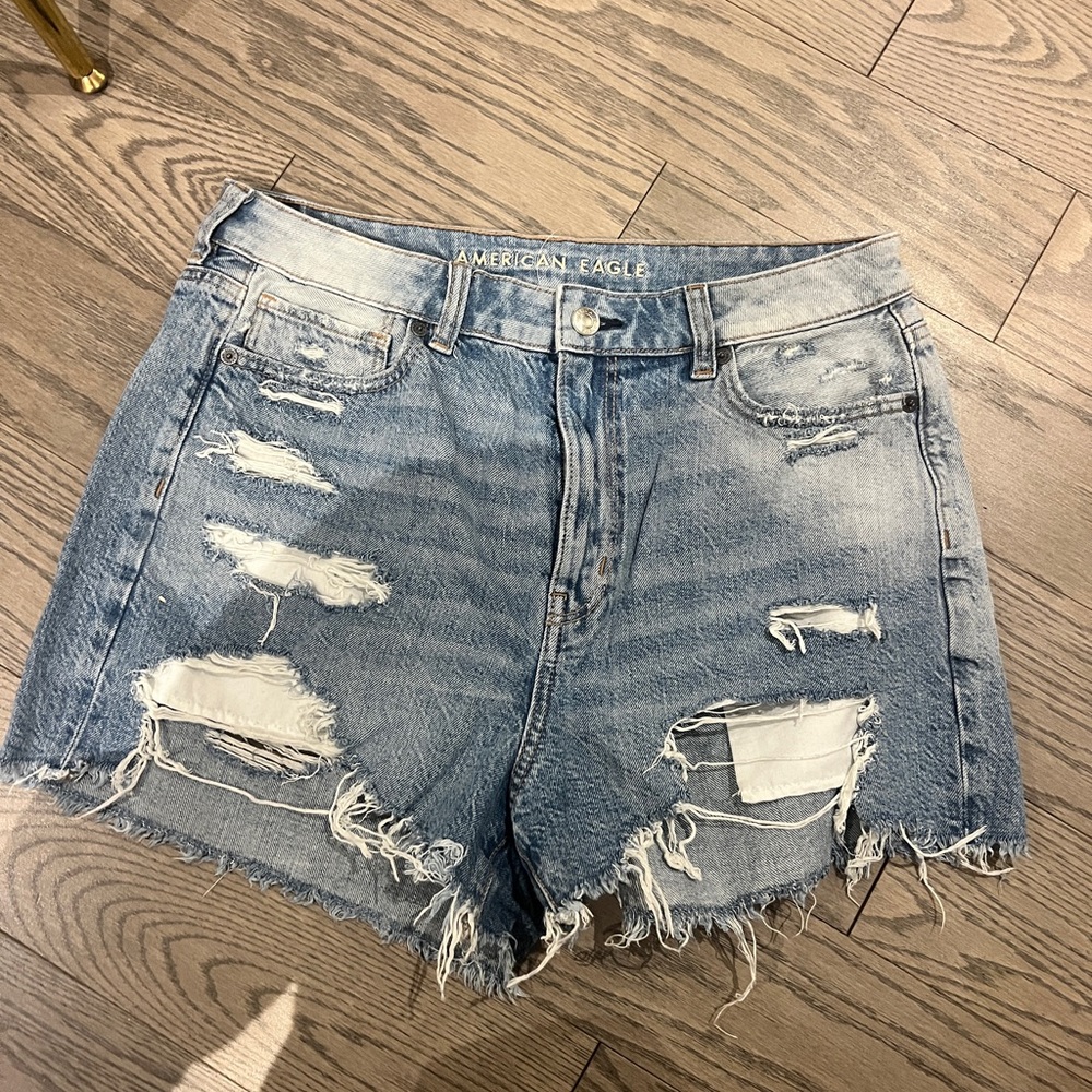 American eagle shorts high rise size 10
